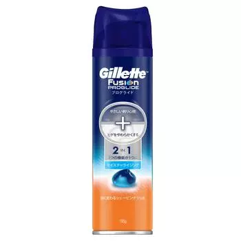 Gillette Fusion Proglide гель-пена, которая превращается в средство по уходу за кожей для бритья, один предмет Гель, пена 2 в 1, ингредиенты, 195 г, бритва, мужская