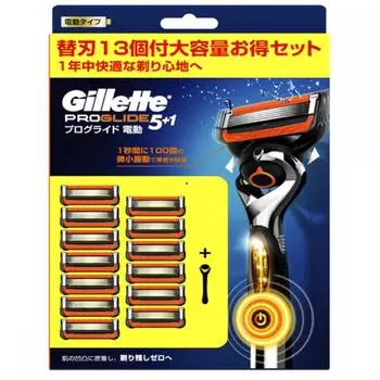 Gillette Gillette Progressive Flex Ball Электрический бритвенный корпус + 13 сменных лезвий