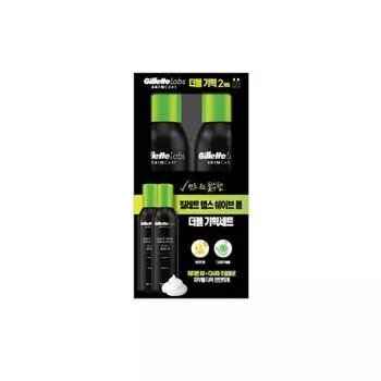 Gillette Labs Quick Rinse Shave Foam 240ml Double Plan