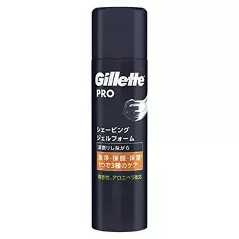gillette pro shaving gel foam 195 g
