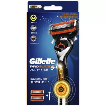 Gillette Proglide электрическая тип 1 2 запасных лезвия, 1 из которых уже прикреплено к корпусу бритвы, корпус, в комплекте,