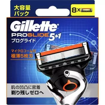 Gillette Proglide Gillette Proglide Flex Ball Сменное лезвие с ручным управлением, 8 шт.