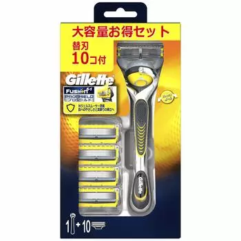 Gillette ProShield Ручная бритва для тела 10 запасных частей 1 шт. для мужчин, + лезвия, (х 1)