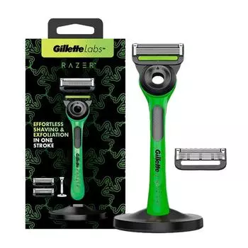 Gillette Razer Co-branded Labs Series Бритвенный набор 1 ручка 2 лезвия