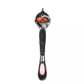 Gillette Ручной Мужской Бритвенный Станок Пять Лезвий из Нержавеющей Стали Держатель Быстрое Бритье Bracket