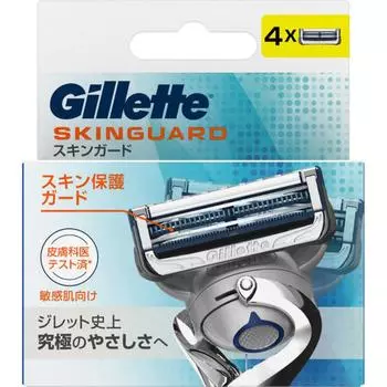 Gillette Skin Guard Gillette Skin Guard Flex Ball Сменные лезвия с ручным управлением, 4 шт.