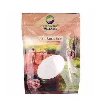 Гималайская розовая соль (450 г), Pink Rock Salt, Organic Wellness