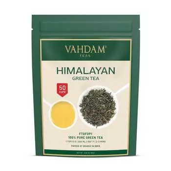 Гималайский зеленый чай (100 г), Himalayan Green Tea, VAHDAM