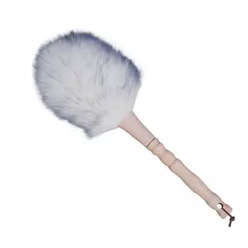 GIMI Шерсть Пушистая Шерсть и Ручка из Натурального Дерева с Пылью Удобный Для Дома Музыкальной Комнаты Клавиатуры Пианино Пыльник, Петля, Пыльник, Стильный, Легкий, Швабра, серый