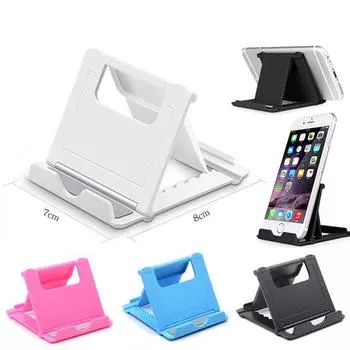 GIMIRO Desktop Phone Holder Adustable Square Phone Grip Easy to Carry чёрный