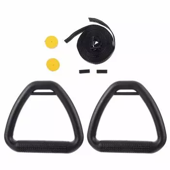 Гимнастические кольца 2 м 3 м, кольца с ручкой и регулируемыми ремнями для мужчин и женщин, домашние тренировки, силовые тренировки, оборудование для фитнеса