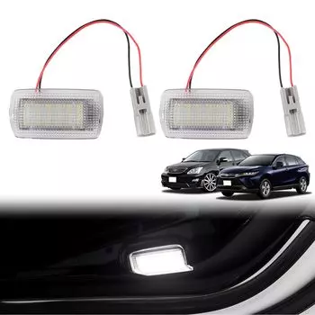 GIMUYA Toyota Harrier 30 Series/60 Series Courtesy Lamp, LED, 2003-2020, Welcome Light, Genuine Replacement,