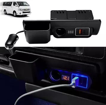 GIMUYA Toyota Hiace Regius Ace 200 Series Дополнительный блок питания, разработанный для специального смартфона Rapid Dual Simulator TOYOTA HIACE Август 2004 г.