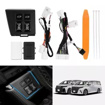 GIMUYA Toyota New Alphard 40 Series Vellfire Комплект выключателей для водительского сиденья, выдвижная дверь с электроприводом, выключатель задней двери ALPHARD VELLFIRE AAHH4 AGH4