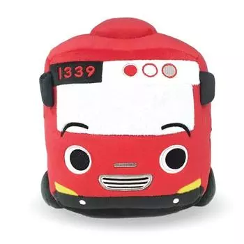 Gina World Little Bus Tayo Plush Toy, Гани, 19см, Популярные игрушки для корейских детей