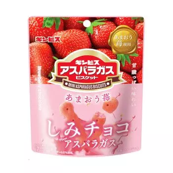 Ginbis Shimi Chocolate Mini Asparagus Amaou Strawberry 42 г x 10 пакетиков