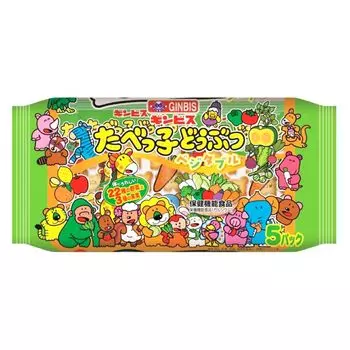 Ginbis Tabekko Animal Vegetable 5P 100g x 12 пакетиков