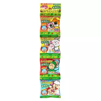 Ginbis Tabekko BABY Vegetables 4 rows 56g x 15 bags