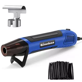 Ginelson Маленький термофен Термофен Быстрый Нагрев Рельефный Нагреватель Ультралегкий с Изогнутой Насадкой DIY Термоусадочная Трубка Поделки Глина Сушка Тепло