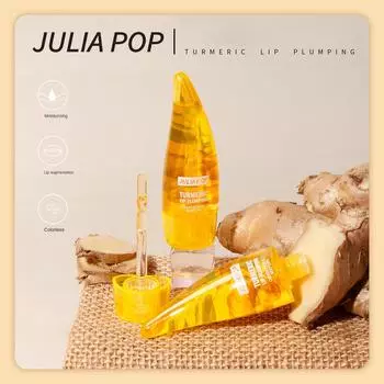 Ginger Mint Lip Plumping Lip Glaze Увлажняющий и пухлый бальзам для губ