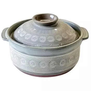 Ginpo Hana Mishima 2 cup rice pot T96284500 серый