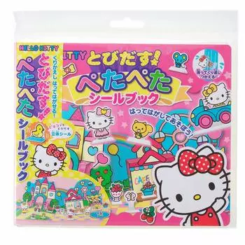 Ginpo HELLO KITTY Hello Kitty Pops Petapeta Наклейки Книга 47 штук Gincho Sangyo Out! КТ-ПТКФ