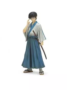 Фигурка Gintama DXF Team Shinpachi Shimura, один предмет, приз Banpresto ~ Oedo Bukan ~ First