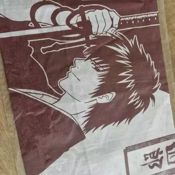 Gintama Hijikata Tenuui Large Fabric Poster