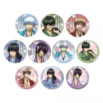 Gintama коллекционные значки коробка 10 штук