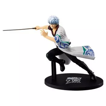 Gintama VIBRATION STARS Sakata Gintoki 20th Anniversary Figure 17cm Official Prize - - Ver. Approx.