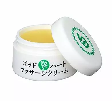 Ginza Marukan God Heart Massage Cream 31 г Hitori Saito Skin Care Body Care Увлажняющий крем Касторовое масло Пчелиный воск Олива Фрукты Лицо Все тело Ноги Сухой