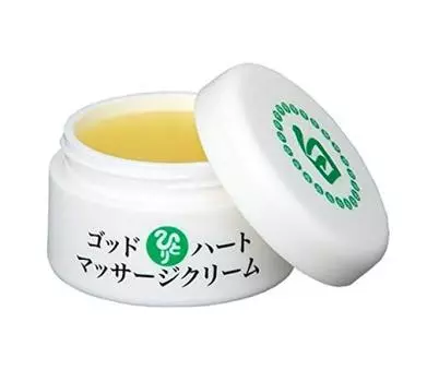 Ginza Marukan God Heart Massage Cream 31 г Hitori Saito Skin Care Body Care Увлажняющий крем Касторовое масло Пчелиный воск Олива Фрукты Лицо Все тело Ноги Сухой