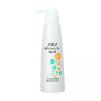 Ginza Marukan JOKA Body Shampoo Шампунь для тела 390 мл Увлажняющие ингредиенты Касторовое масло Морская соль Зеленые ноты Аромат Мыло для тела № 19