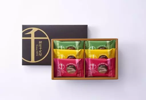 Ginza Sembikiya Ginza Карамель Шоколадные Конфеты Подарочные Выпечные Конфеты Шоколад Карамель Ассорти (6 шт.)