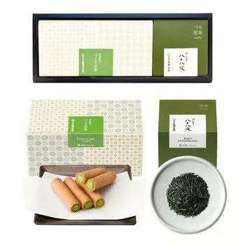 Gion Tsujiri Tsujiri no Sato Sencha Tsujiri Nights Set Assortment Kyoto Matcha Sweets Gift Souvenir Восемьдесят восемь