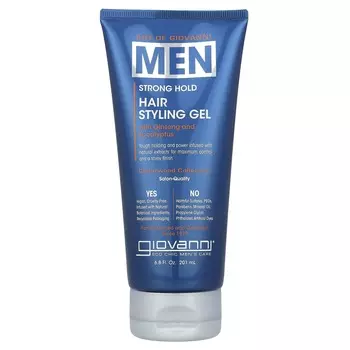 Giovanni, Art Of Giovanni, мужской гель для укладки волос с женьшенем и эвкалиптом, 6,8 жидких унций (201 мл)