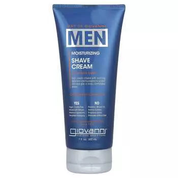 Giovanni, Art Of Giovanni, увлажняющий крем для бритья для мужчин, 7 жидких унций (207 мл)
