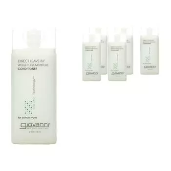 Giovanni Direct Leave-In Weightless Moisture Conditioner, 60ml, 6 units