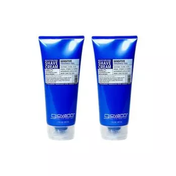 Giovanni Увлажняющий крем для бритья без запаха, 207 мл, 2 шт.