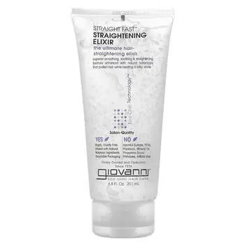 Giovanni, Straight Fast, выпрямляющий эликсир, 6,8 унций (200 мл)