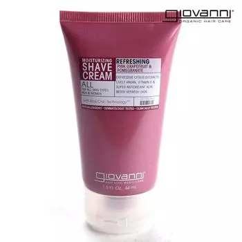 Giovanni Увлажняющий крем для бритья Розовый грейпфрут и гранат, 44 мл, 1 упаковка