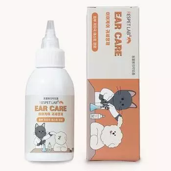 Гипоаллергенное очищающее средство для ушей Lispet Pet Cypress Water Ear Care, корейский шампунь для домашних животных