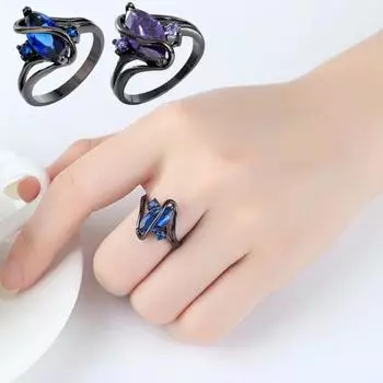 Гипоаллергенное, приятное на ощупь платье-повязка на палец US 9 фиолетовый