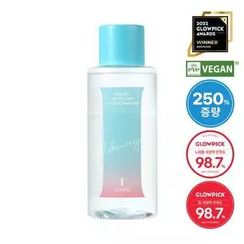 [Гипоаллергенное средство для удаления/большая емкость] Kiss Me Eye Gentle Off Lip & Eye Remover большая емкость 300 мл, корейское очищающее средство