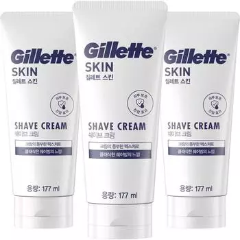 Гипоаллергенный крем для бритья Gillette Skintech, 177 мл, 3 упаковки