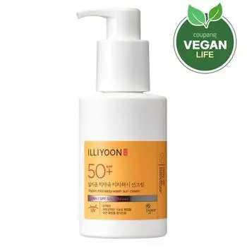 Гипоаллергенный легкосмываемый солнцезащитный крем Illiyoon SPF50+ PA++++, 150 мл, 1 шт.