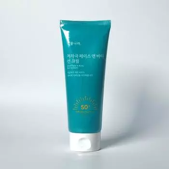 Гипоаллергенный солнцезащитный крем для лица и тела Plant Nara Oxygen Water SPF50+ PA++++, 1 шт., 150 мл
