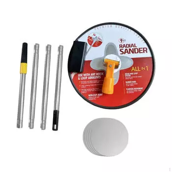 Гипсокартон Шлифовальный станок для покраски Подготовка Полировка Шлифовальный инструмент Потолки красный