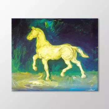 Гипсовая модель лошади, 1886 год.