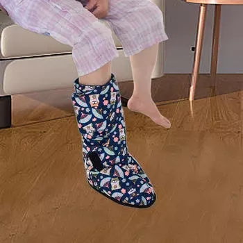 Гипсовый теплый чехол для гипса, защитный плюшевый регулируемый для взрослых, толстый, мягкий, защита от перелома M